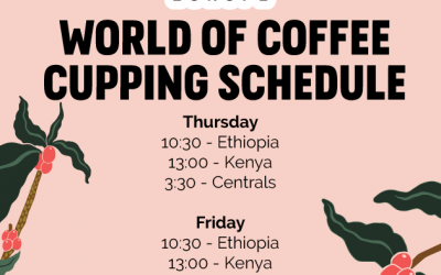 Our W.O.C. Cupping Schedule