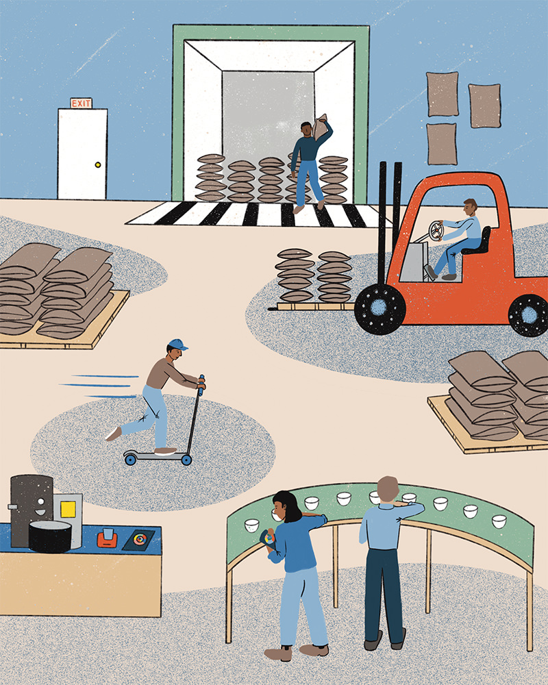 Importing coffee