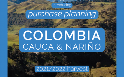 Cauca & Nariño Purchase Planning